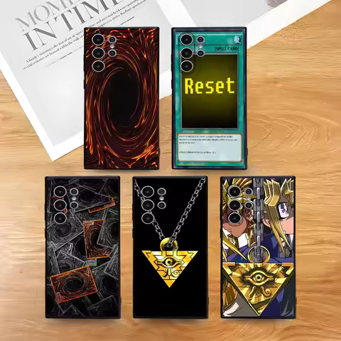 Anime YU-Gi-Oh Yugioh Phone Case For Samsung Galaxy S25 S24 S22 S23 Ultra S21 S20 Plus 5G Frosted Non-Slip Full Cover Soft Case