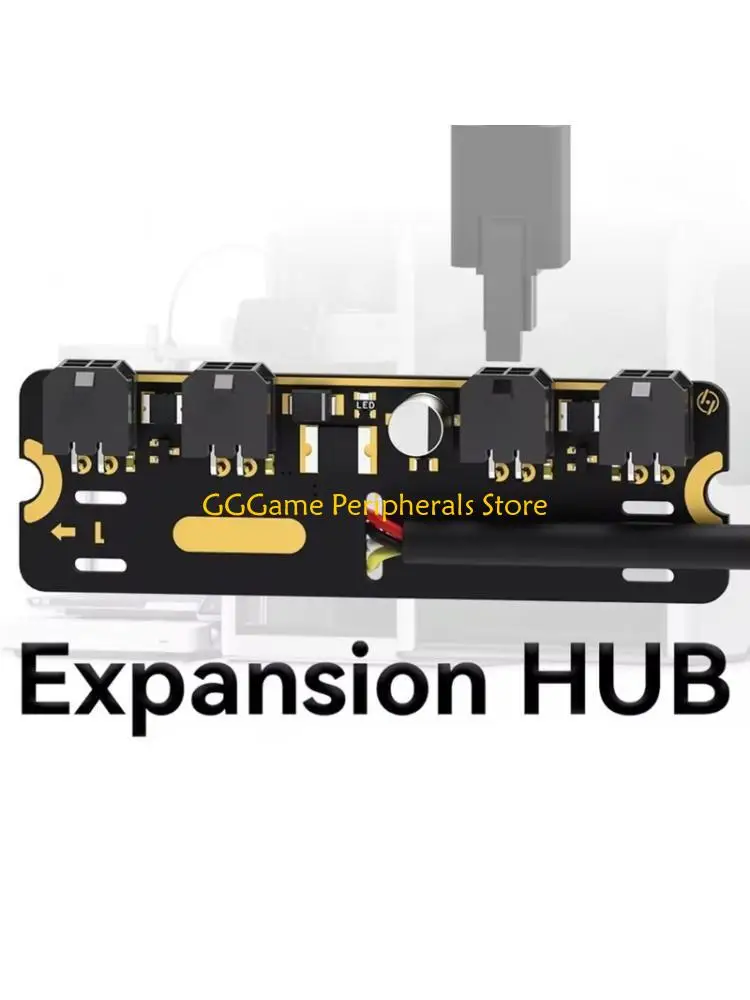 

U55B 4 Port USB Expansion Hub Delivering Power Protections Plugs Play for Lab and Multiple Device Safety and Stable Connection