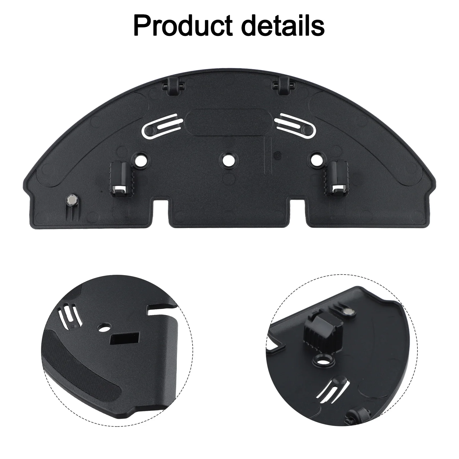 Кронштейн для швабры, комплект подушечек для швабры, запасные части, кронштейн для швабры, комплект подушечек для швабры для робота-пылесоса Redkey R10, кронштейн для швабры 275*115 мм