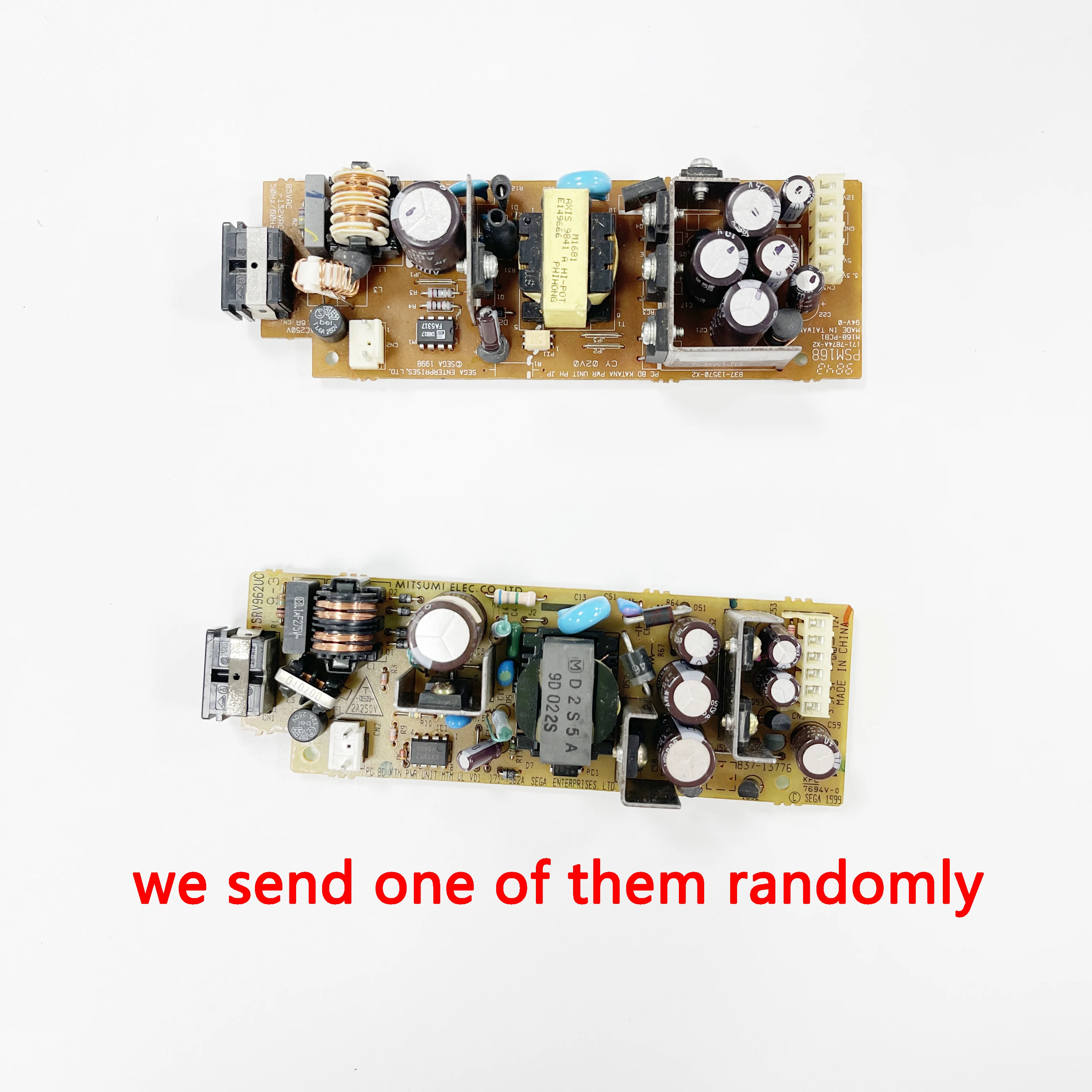 محول إمداد بالطاقة لوحدة تحكم ألعاب Sega Dreamcast تيار مستمر شريط إمداد بالطاقة النسخة اليابانية/النسخة الأمريكية 110 فولت