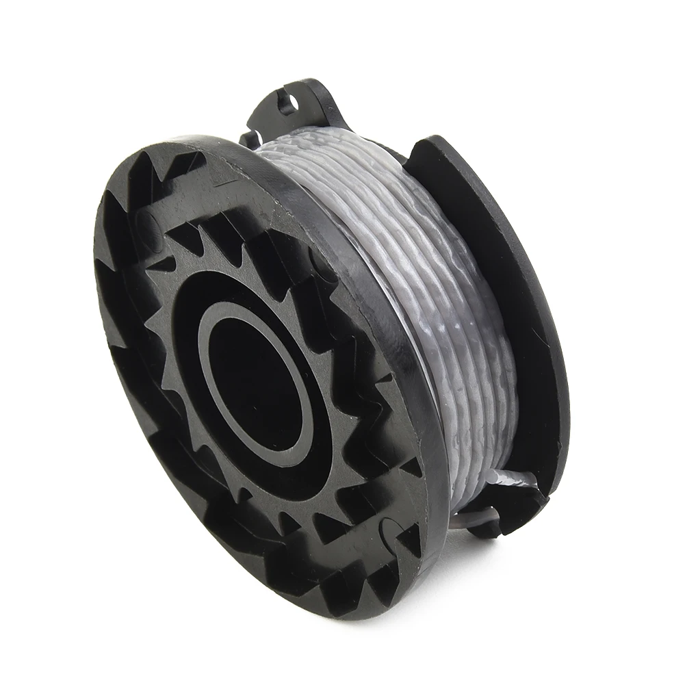 Replacement Line Spool for Bosch ART 23 SL and ART 26 SL String Trimmer with .65mm Diameter Grey Nylon Cord 4.9M Length