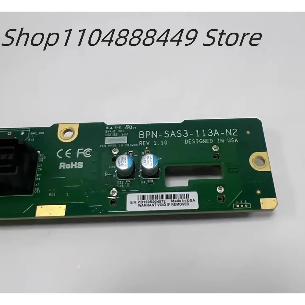 Hard disk backplane 1028r-mctr server BPN-SAS3-113A-N2