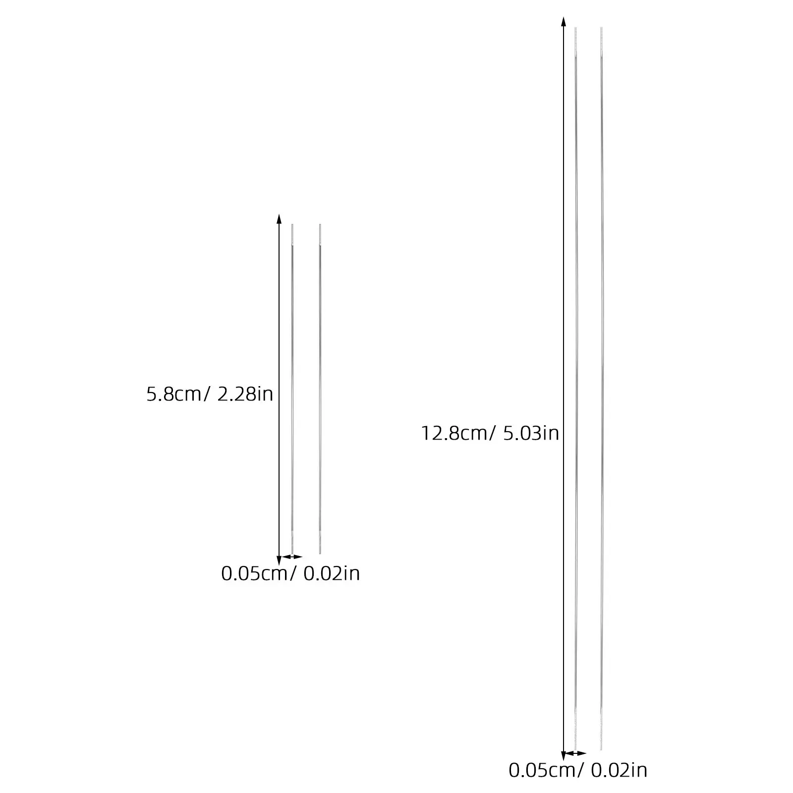 1Set Large Eye Jewelry Making Needle Set Durable Iron Beading Needles Storage Tube Bead Threading Tool for Bracelet Necklace view 2