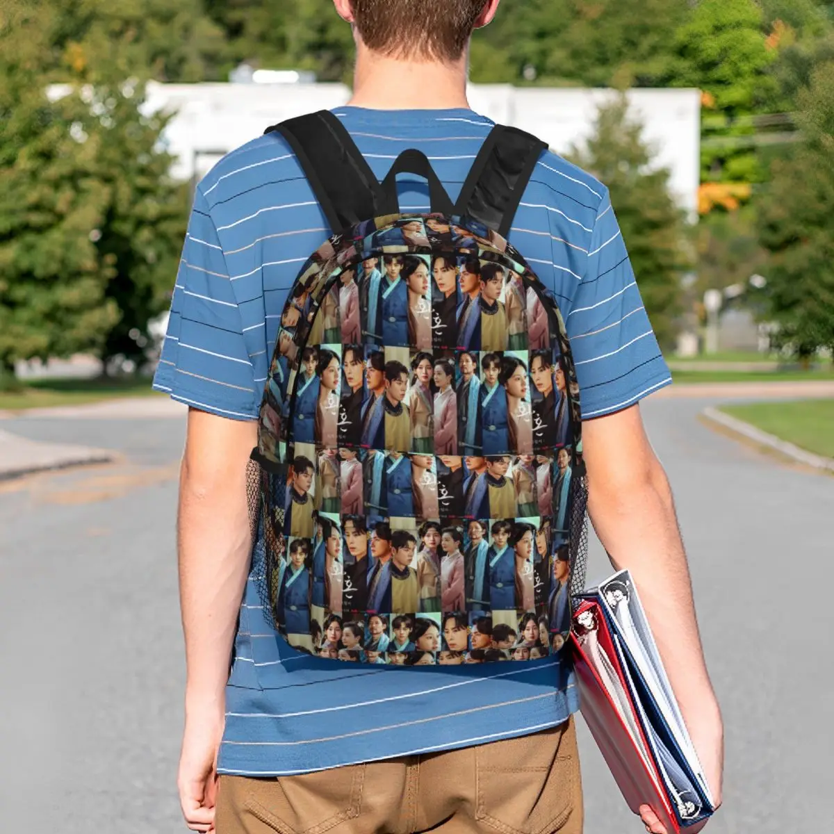 Kdrama Alchemy Of Souls Light And Shadow Backpack Student Boys Girls BookBag Men Women School Bag Laptop Shoulder Bags