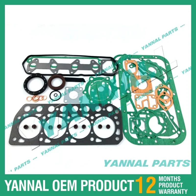 

K4F Full Overhaul Gasket Set For Mitsubishi MT25 Tractor K4F Diesel Engine Parts
