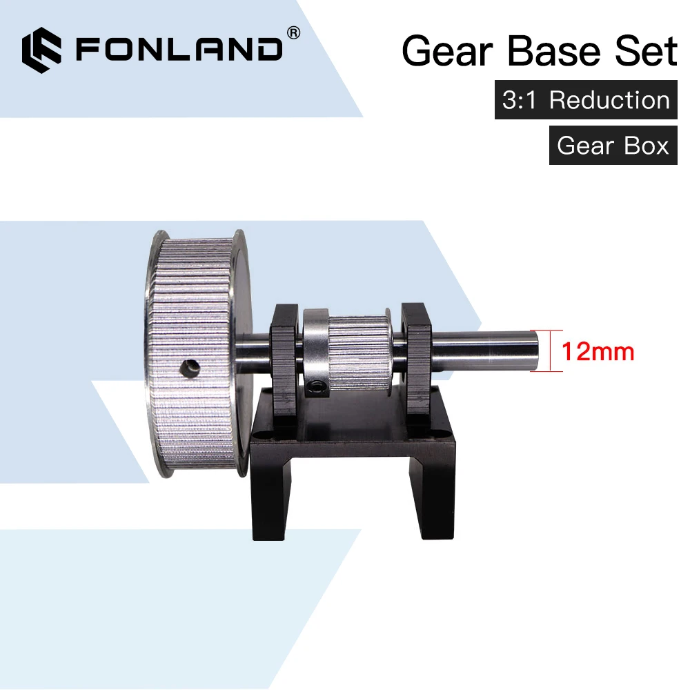 Fonland Getriebe Basis Set Maschine Mechanische Ersatz für Co2 3020 4060 Laser Schneiden Gravur Maschine