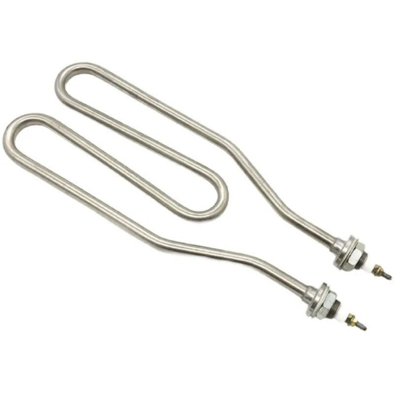 Steamer heating tube 380V water heater insulation table U-shaped W-shaped steamer car T-shaped small four-plate electric