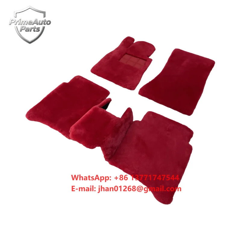 Customized Anti-Slip Carpet Car Floor Mats Fitting Mercedes Benz S400 S500 S600 S450 S560 Models