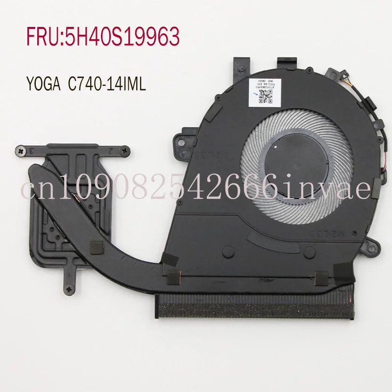 NEW for lenovo YOGA C740-14IML Cooling fan Thermal Module heatsink 5H40S19963