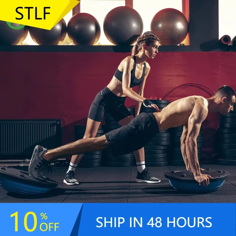 

YTYIN Wholesaler Inflatable Anti Slip Surface Eco Friendly REACH Customized Training Exercise Balance Trainer Half Ball