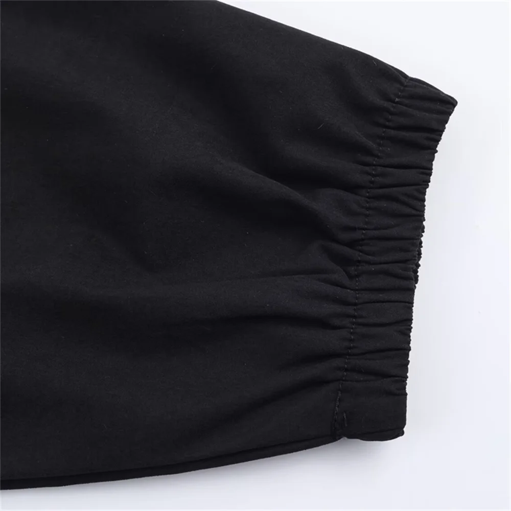 Autumn and Winter New Collection Women's Fashion Casual Long Sleeve Stand up Collar Zipper Nylon Puff Jacket Coat