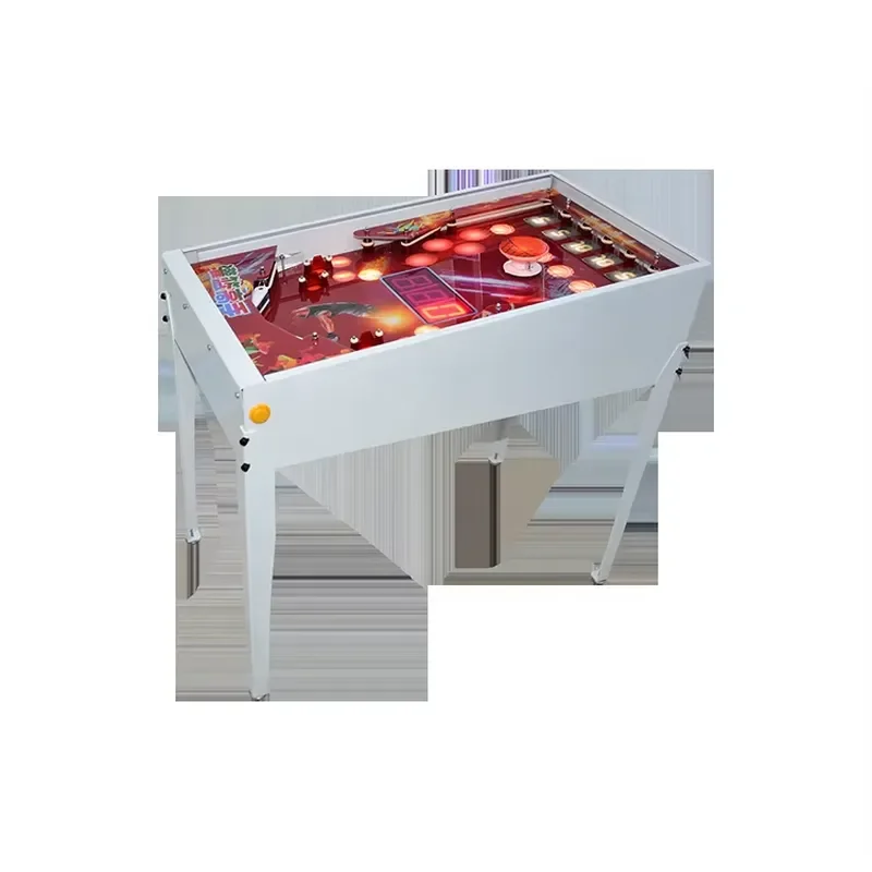 Mechanical Pinball Machine Real Ball Pinball Game Machine Children's Refund Capsule Toys and Coke Home Pinball Machine