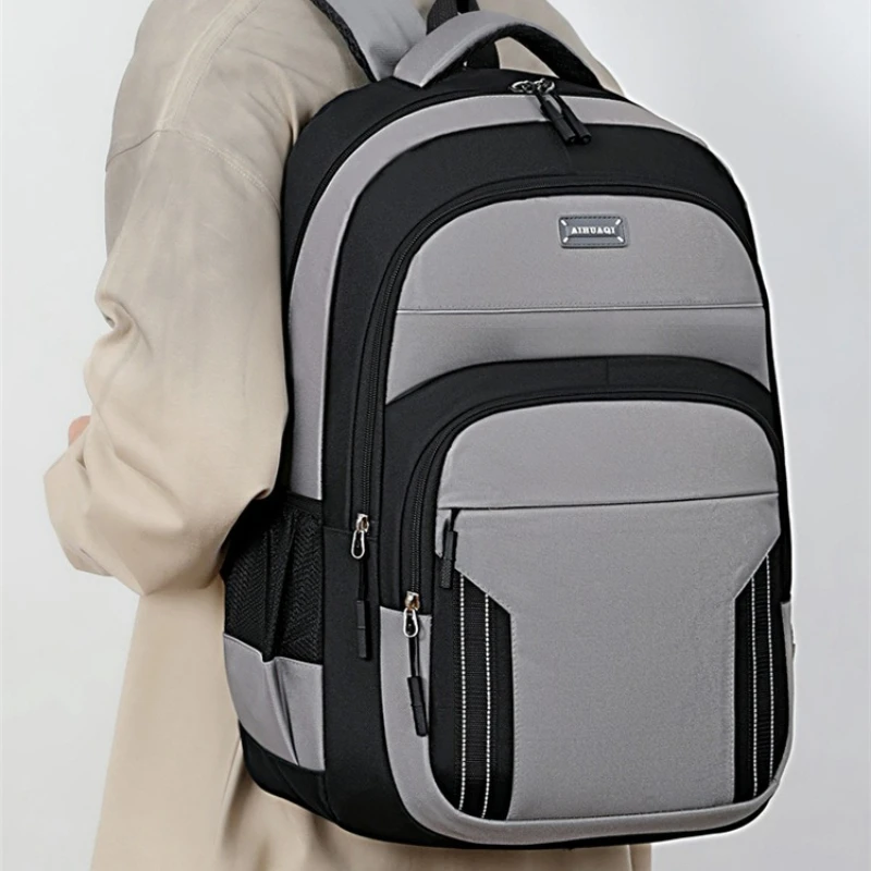 New Lightweight Travel Backpack, Large-capacity Schoolbag, Men's and Women's Commuting Business Computer Bag