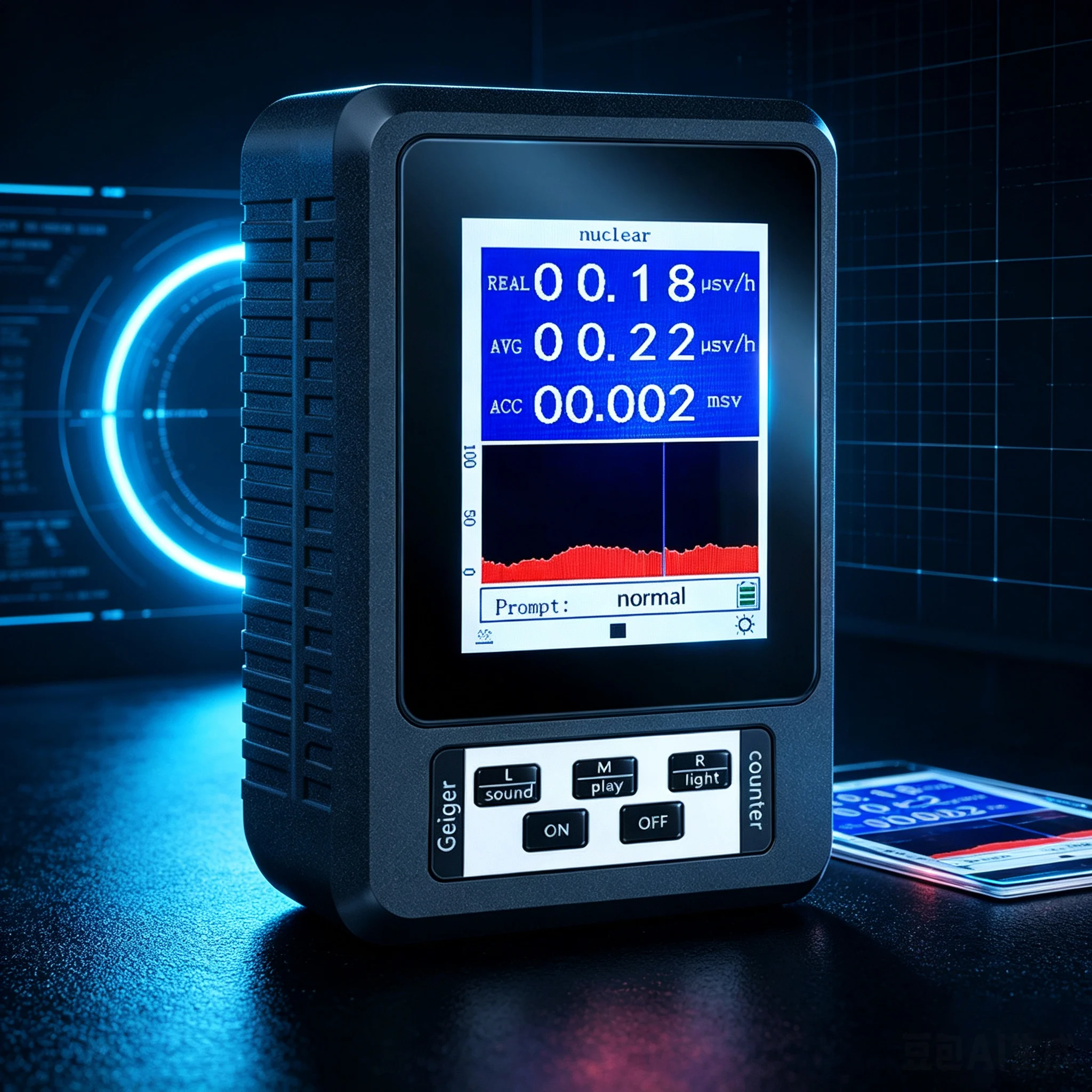 Portable NEW XR‑1 Geiger Counter, Nuclear Radiation Detector, Personal Dosimeter, Marble Tester for X‑Ray Radiation Dosimeter