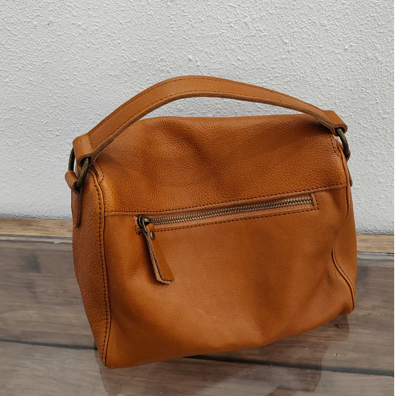 Imagem -04 - Mulheres de Couro Macio Portátil Crossbody Bolsas Bolsas Luxo Designer Bolsa Feminino Couro Genuíno Bolsa Ombro Bolsas Alta Qualidade