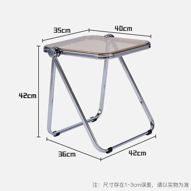 Simple home foldable table