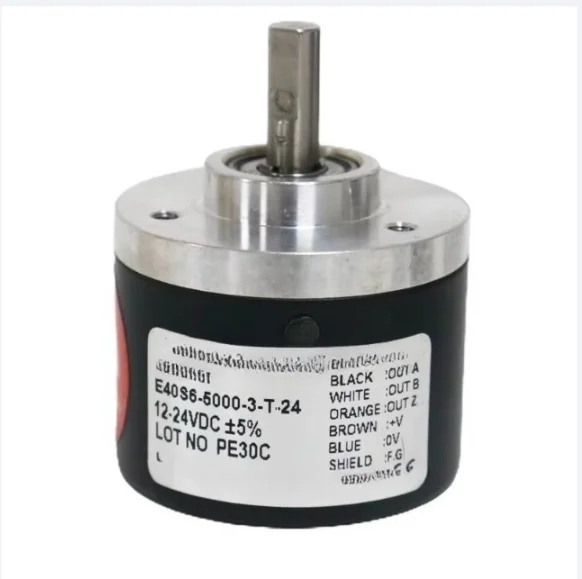 E40S6-1000-3-T-24 6mm 24V 1000ppr Op-tical En-coder 40mm Incremental Rot-ary Enc-oder