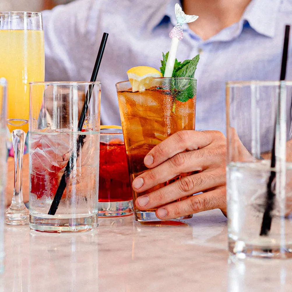 

4 Pcs Drinks Coffee Mixing Sticks Stirring Colorful Beverage Stirrers Rod‘’ for Mixed