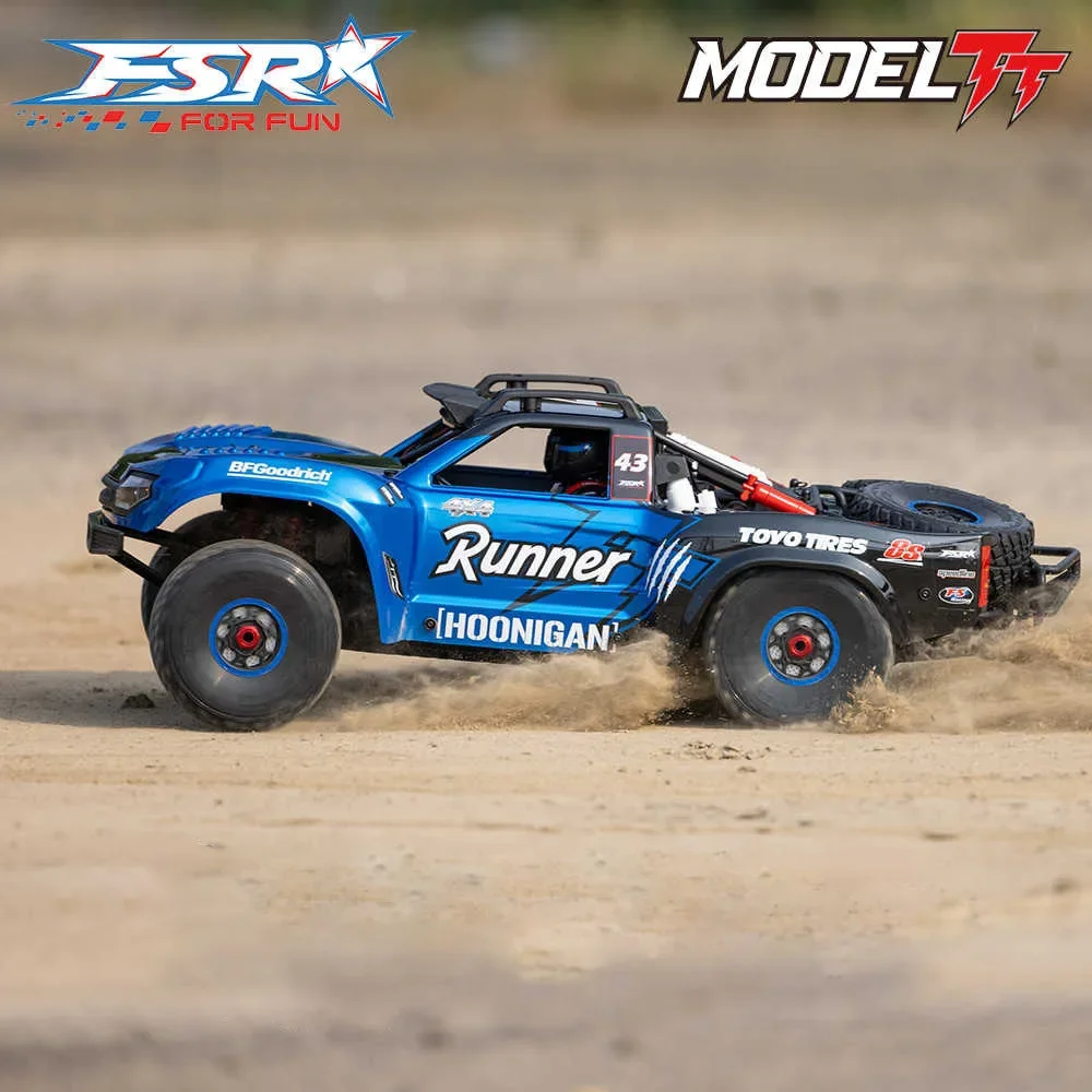 Fsr modelo tt 6s/8s sem escova 4x4 rc deserto caminhão 1/7 modelo de controle remoto elétrico carros rtr brinquedos para crianças adultas