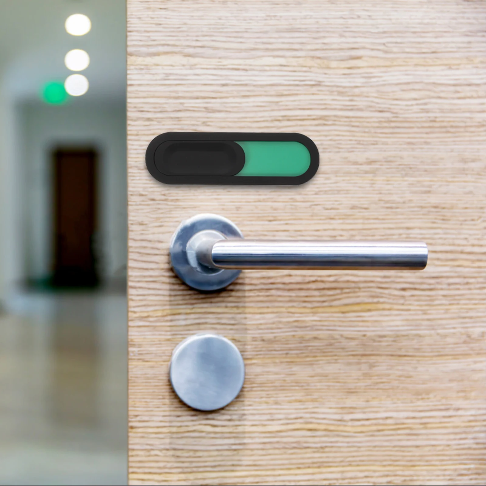 2Pcs Conference Room Slider Sign - Magnetic Office Door Indicator with Busy Available Status for Meeting Room Privacy and