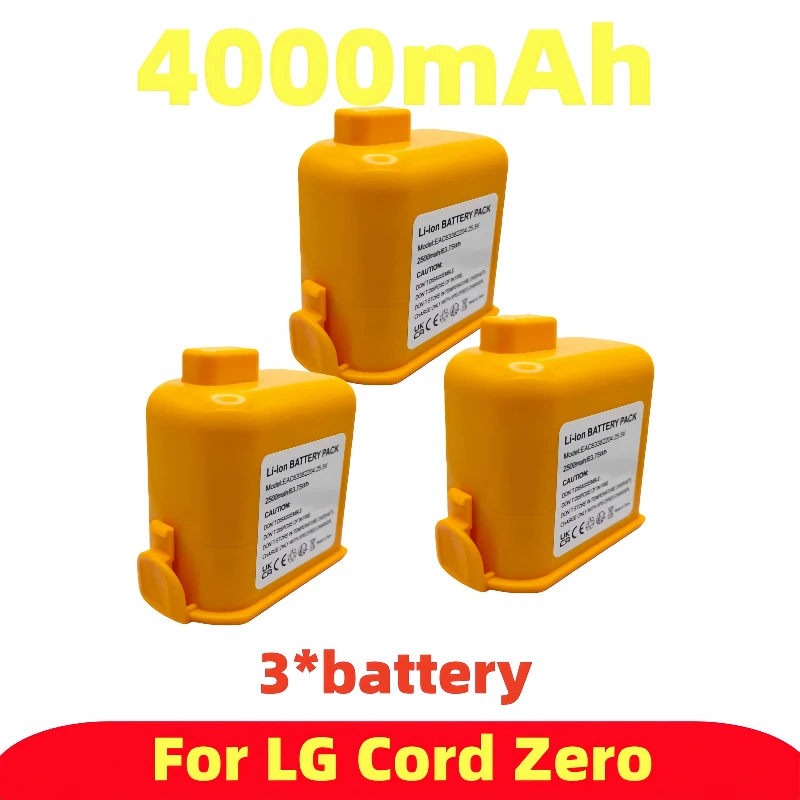 

suitable for LG neutral wire 25.5V 4000mAh lithium-ion battery EAC63382204、A9K PRO、A9T Ultra、A9M、P9、A9K-CORE 、A9S、A9MAX、A9NA9