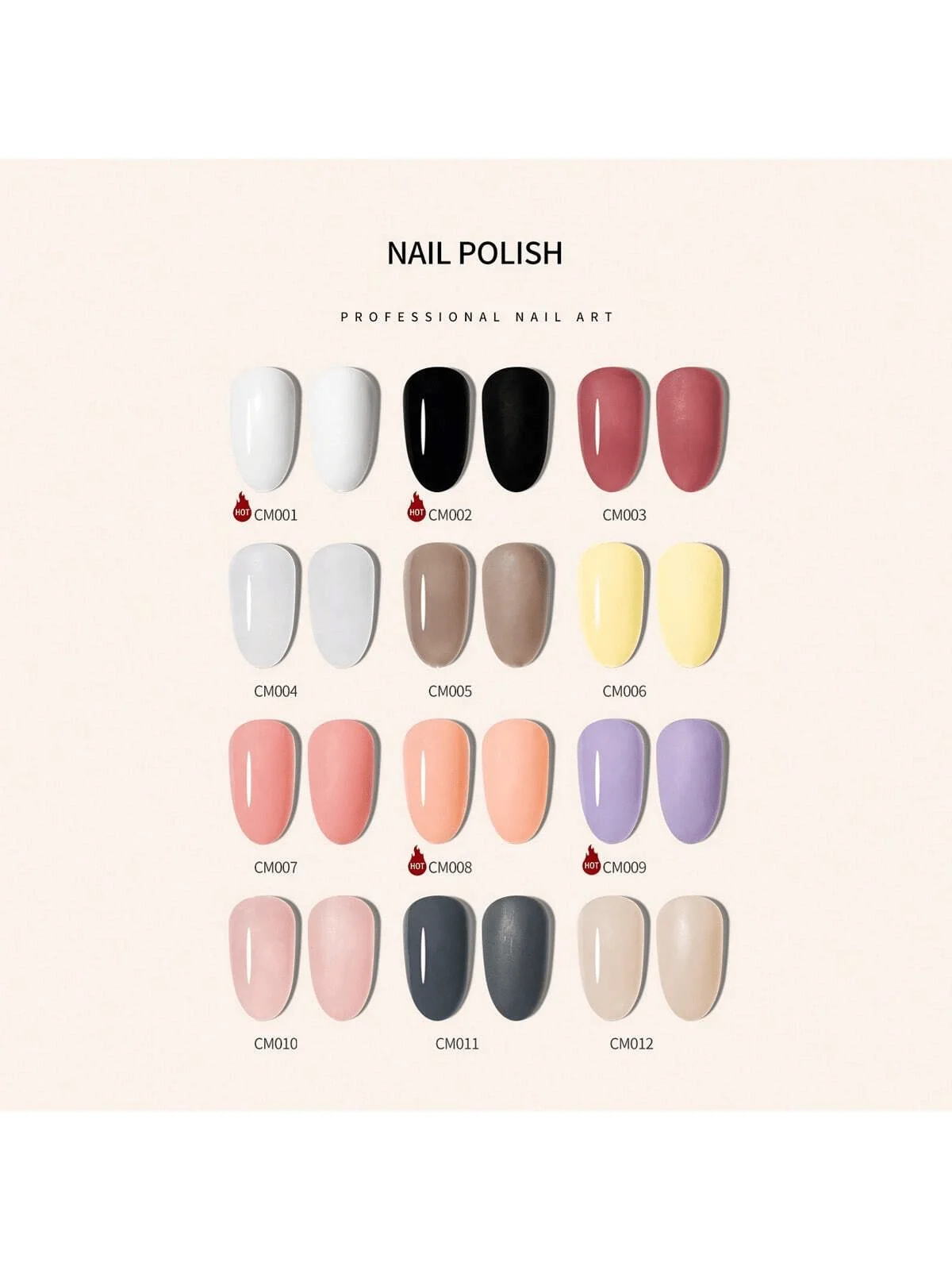 Black Friday-6 pcs Gel Nail Polish  - Gel nail polish, soak UV nail polish primer and nail polish are needed for nail salon wome