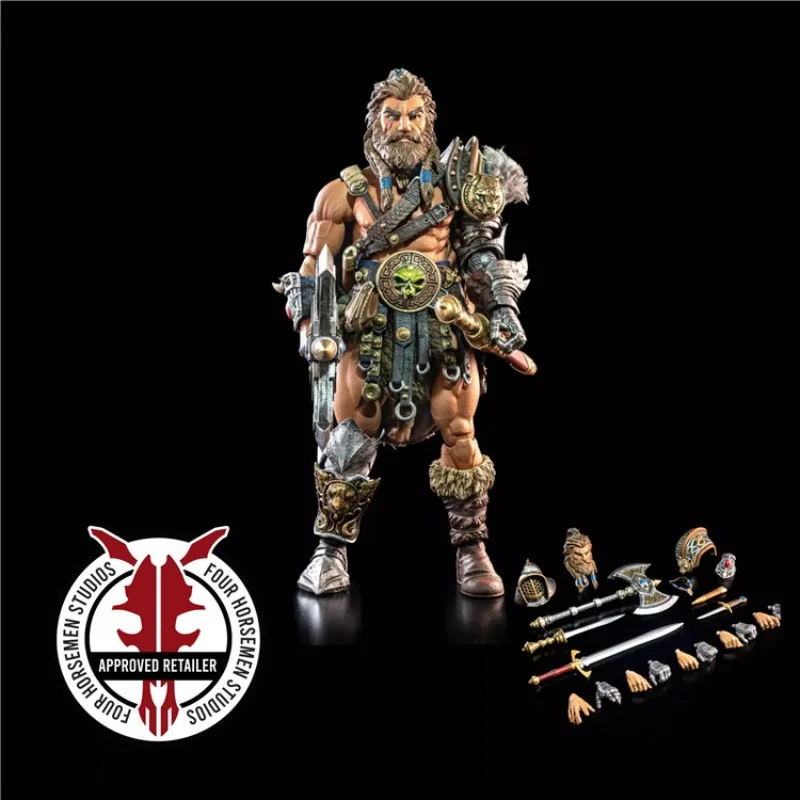 Four Horsemen Studios Mythic Legions Undead Skeleton Spearman