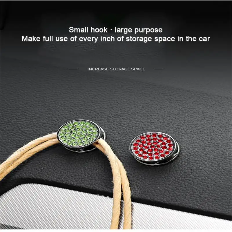 سيارة هوك السيارات المنزل ثنائي الاستخدام حامل صغير المقعد الخلفي متعدد الوظائف لصق السنانير كليب للمظلات مفاتيح أكياس التسوق كوب