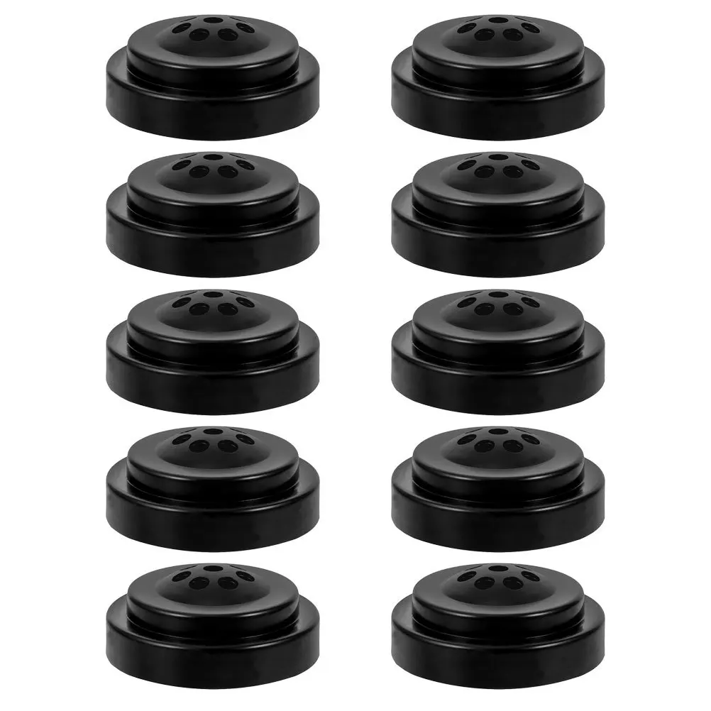 

10pcs Mini Desk Base Holder Base For Meeting Room Office Tabletop Flag Socket Flagpole Stand Small Flag Holder