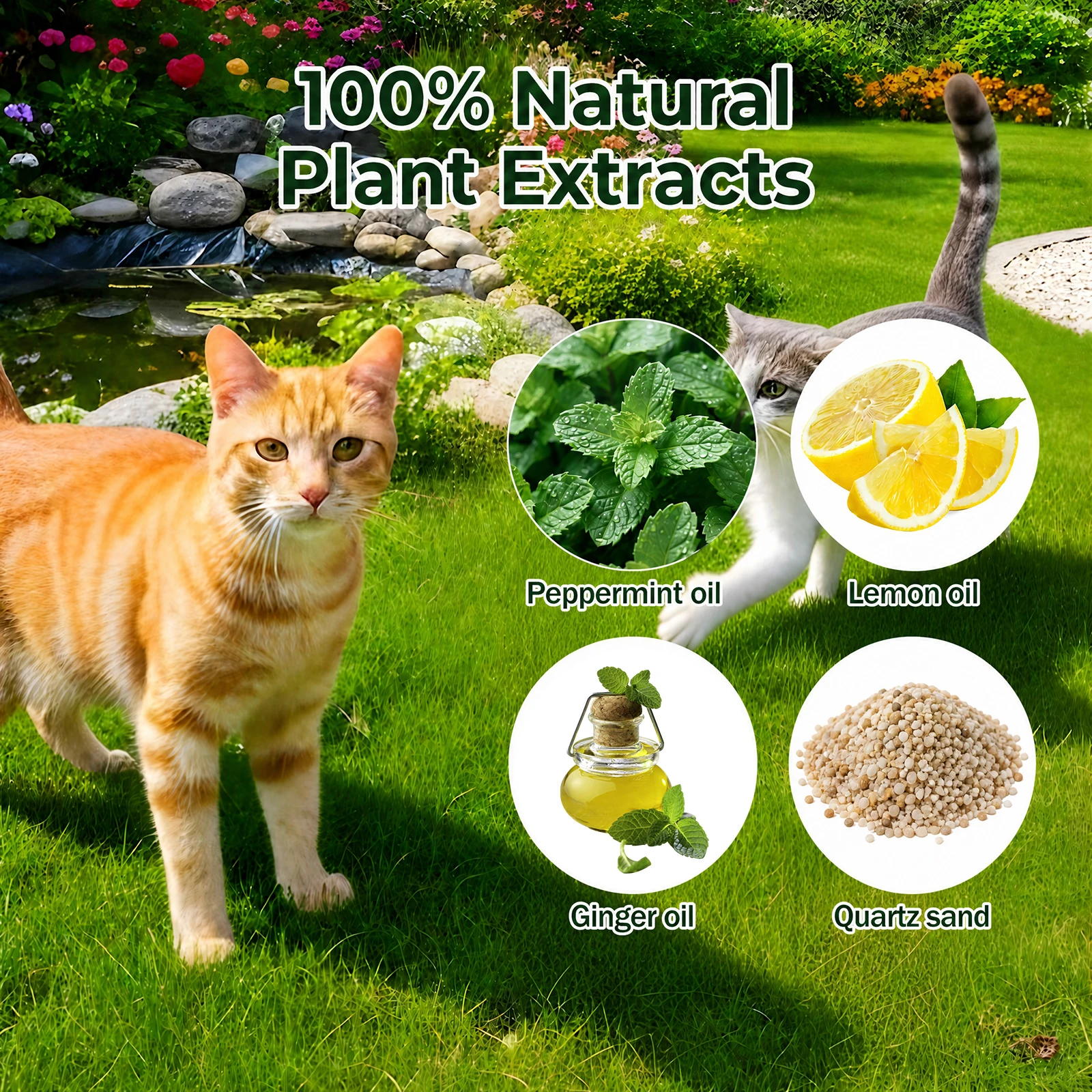 12Pcs Cat Repellent Ball Natural Peppermint Oil Cat Repellent Plant Based Anti Cat Scratch Ball for Keep Pet Off Yard Garden