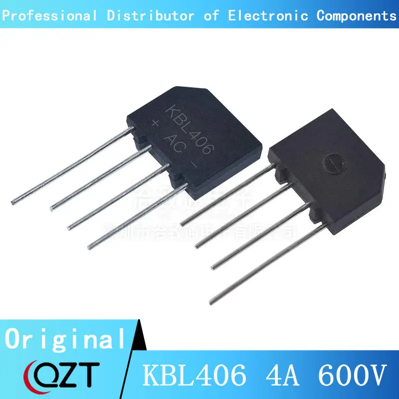 10 Cái/lốc 2A 3A 4A 6A 8A 10A 15A 600V 800V 1000V Diode Cầu Chỉnh Lưu KBP206 210 310 KBL406 410 608 610 KBU810 Mới 1010 1510