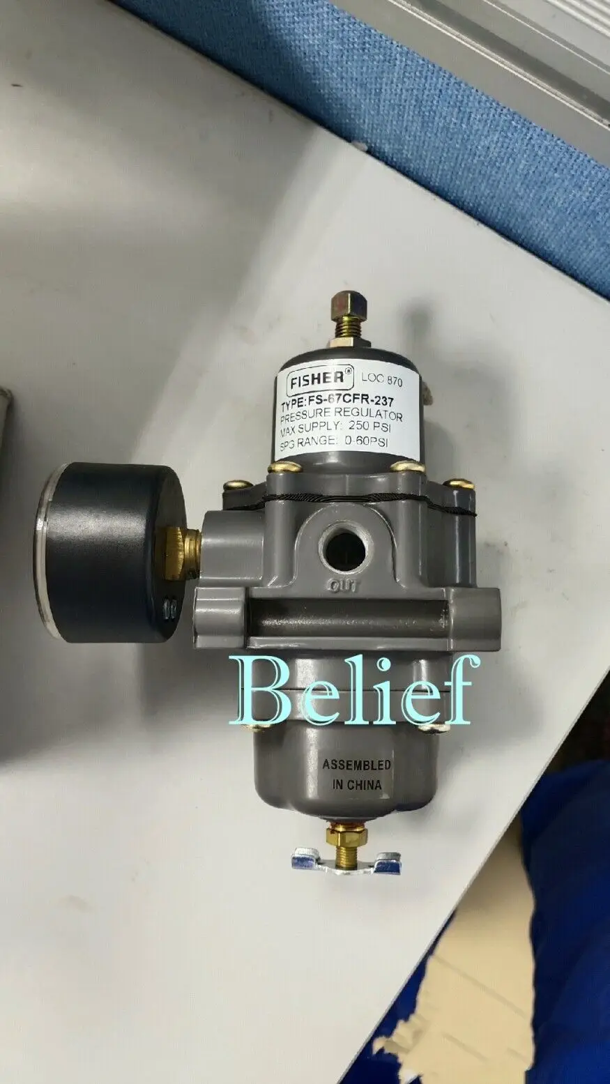 1pc Fisher FS-67CFR-237 Brand New Pressure regulator Fast