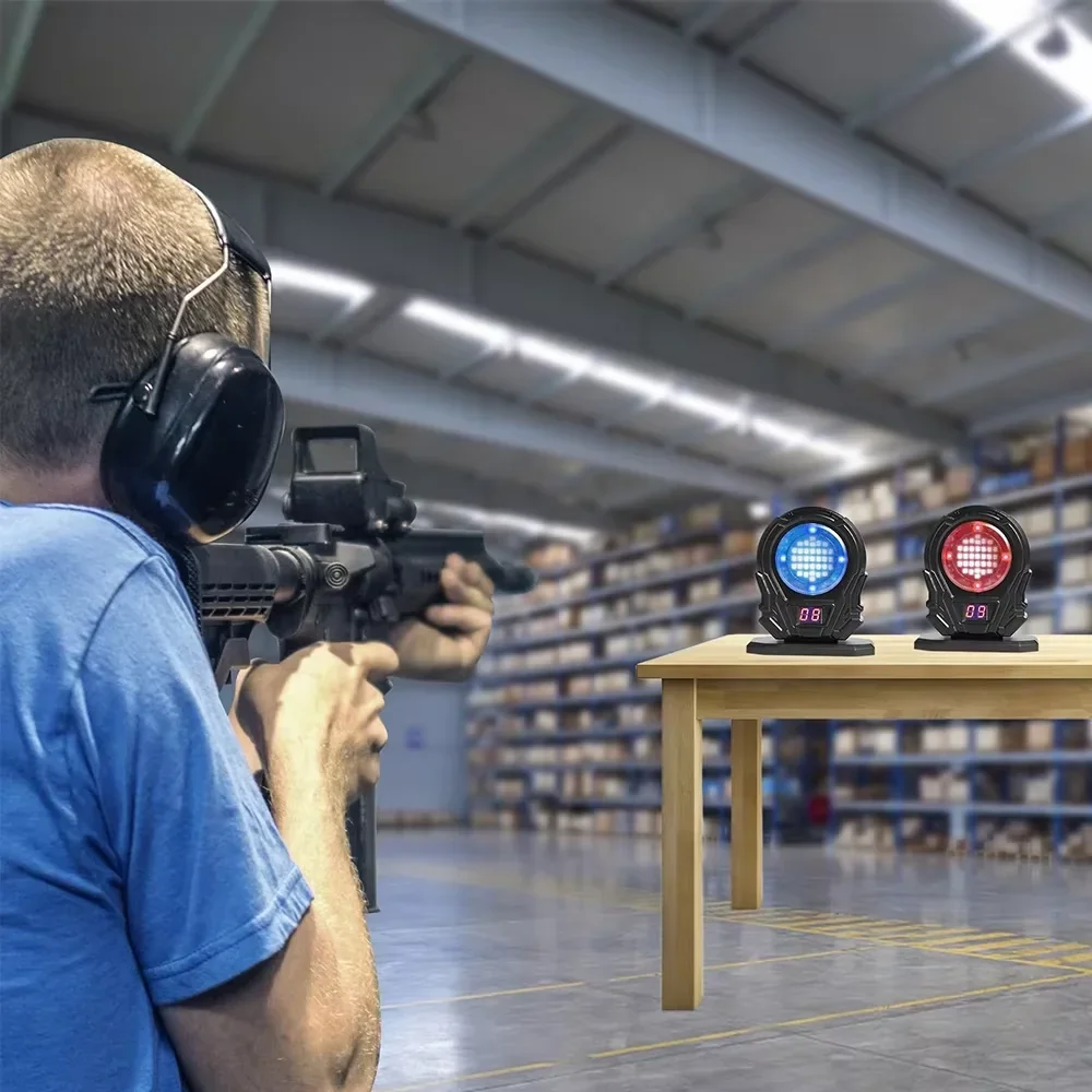 ИЙЛазерная тренировочная мишень для занятий в помещении, мини-мишень для подсчета очков, настольная игра, спортивные развлечения