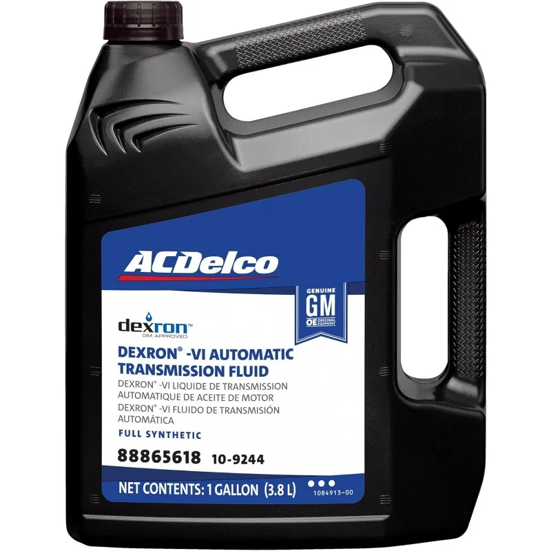 ACDelco GM Original Equipment 10-9244 (88865618) Dexron VI Full Synthetic Automatic Transmission Fluid - 1 gal