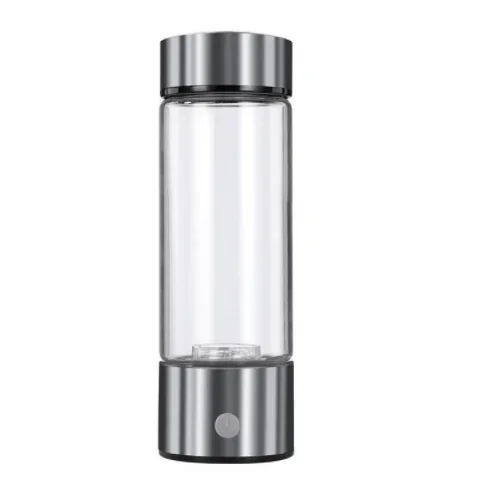 

420ml Titanium Electricity Generator Portable Ionizer Machine H2 Rich Hydrogen Water Bottles Cup