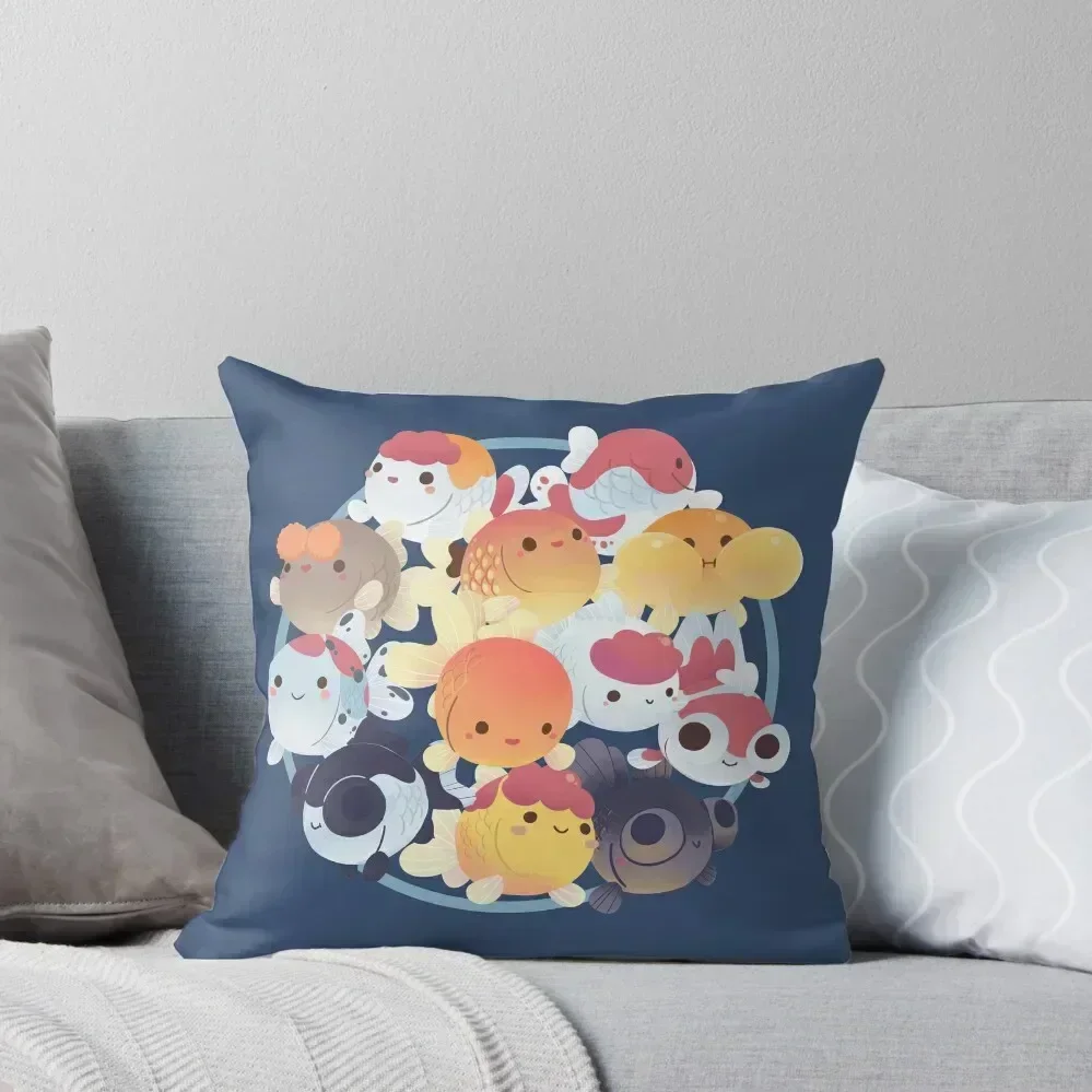 

Troubling of Goldfish Throw Pillow Christmas Pillow Cases Luxury Cushion Cover Cushions Cover pillow