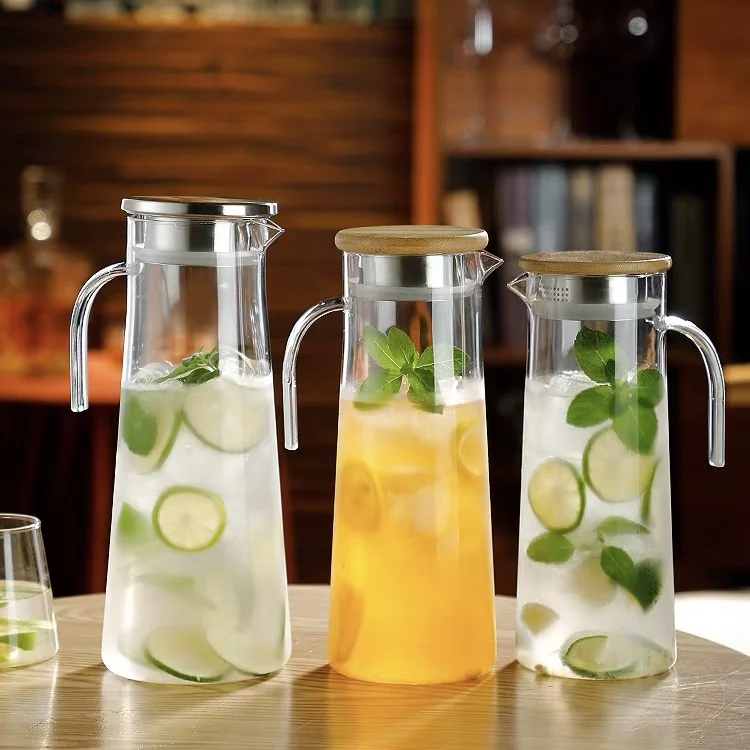 

Acrylic Plastic Cold Water Pot for Restaurant Bar Lemonade Juice Pot Heat Resistant Octagonal Tieguann Pot Nordic Sle