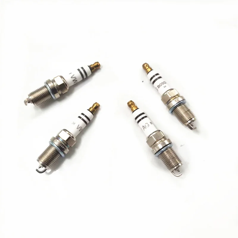 For 2.0L Car Engine Spark Plug Iridium OEM For Audi A4 B7 A6 VW Golf MK6 Passat B6 Jetta Tiguan Skoda Seat 06H905611 06H905601A