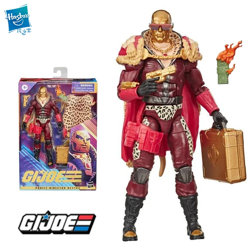 

Hasbro G..I.JOE Classified Series Profit Director Destro 6 Inches Action Figure Anime Model Children's Toy Gifts Collect Toys