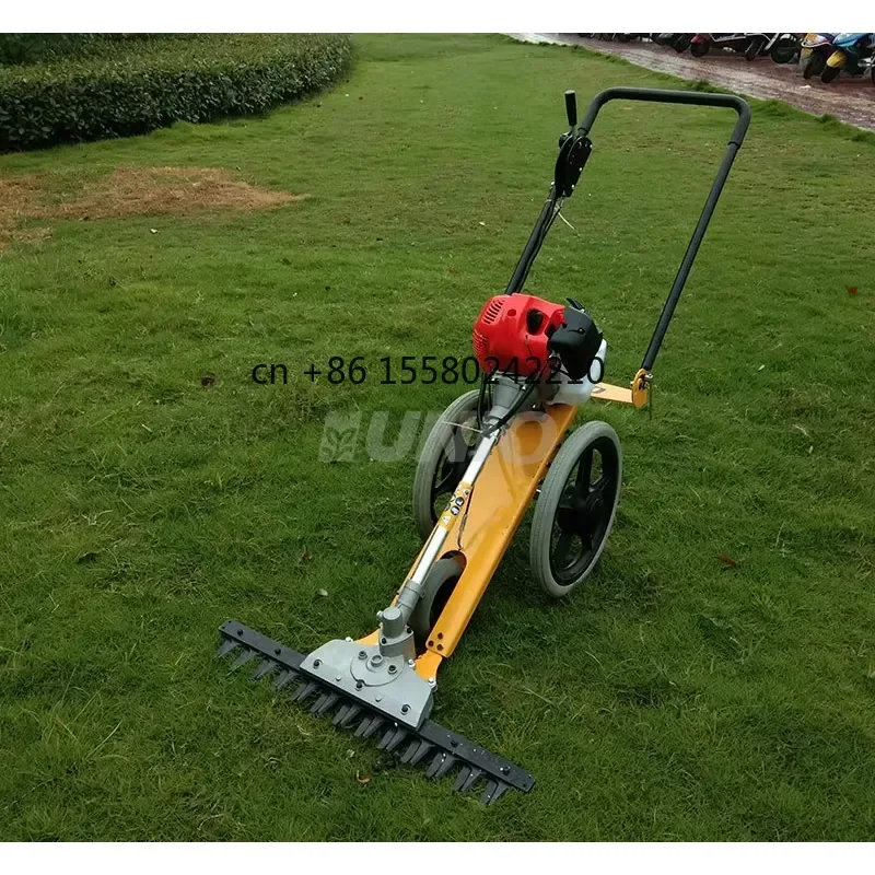 2026 hot High Power Hand Push Lawn Mower Garden Land Clearing Weeder Orchard Lawn Weed Trimmer Equipment