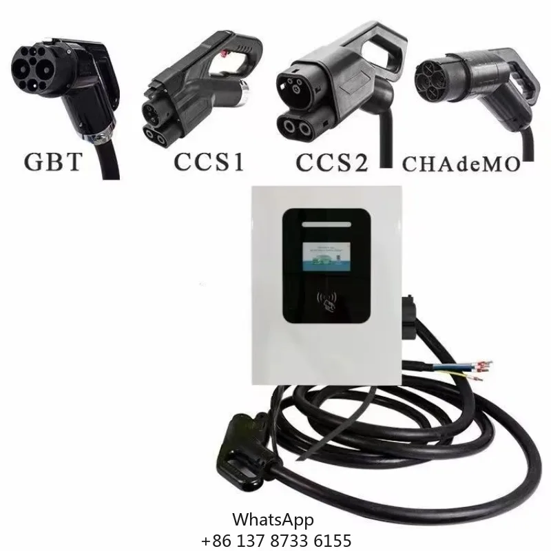 Tary New Design CCS2 7/14/15/21/30/40kW DC Fast Electric Vehicle Wallbox Charging Station