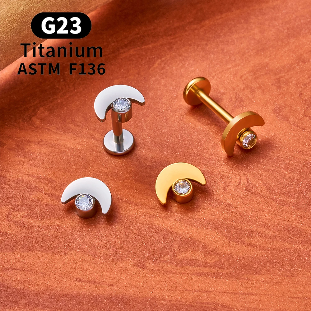 ASTM F136 Titan Tiny Trinity CZ Blumen-Labret-Stud 16G Knorpel-Ohrring Nasen-, Lippen-, Tragus-, Conch-, Helix-, Ohrläppchen-Piercing-Schmuck – Detail 18