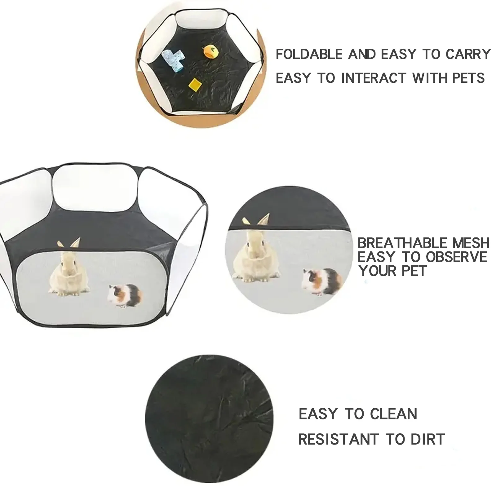 Kinder Ozean Ball Pool Mesh Zelt Praktische Faltbare Innen Sechseckige Tier Haustier Zaun Bobo Ball Pool Spielzeug Für Jungen Und Mädchen