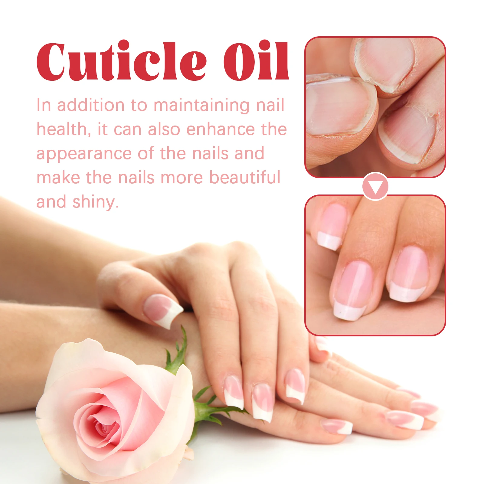 EELHOE Olio per la cura delle unghie alla pesca Nutriente Rigenerazione delle cuticole Idrata Rafforza Prevenire la secchezza delle unghie Cracking Cura del manicure