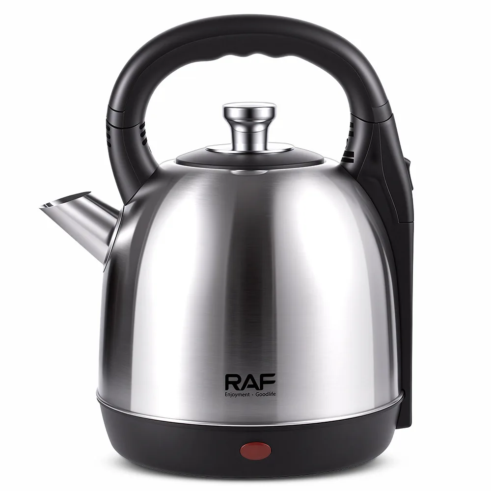 

Электрический чайник большой емкости из нержавеющей стали объемом 5 л со складной ручкой и защитой от перегрева