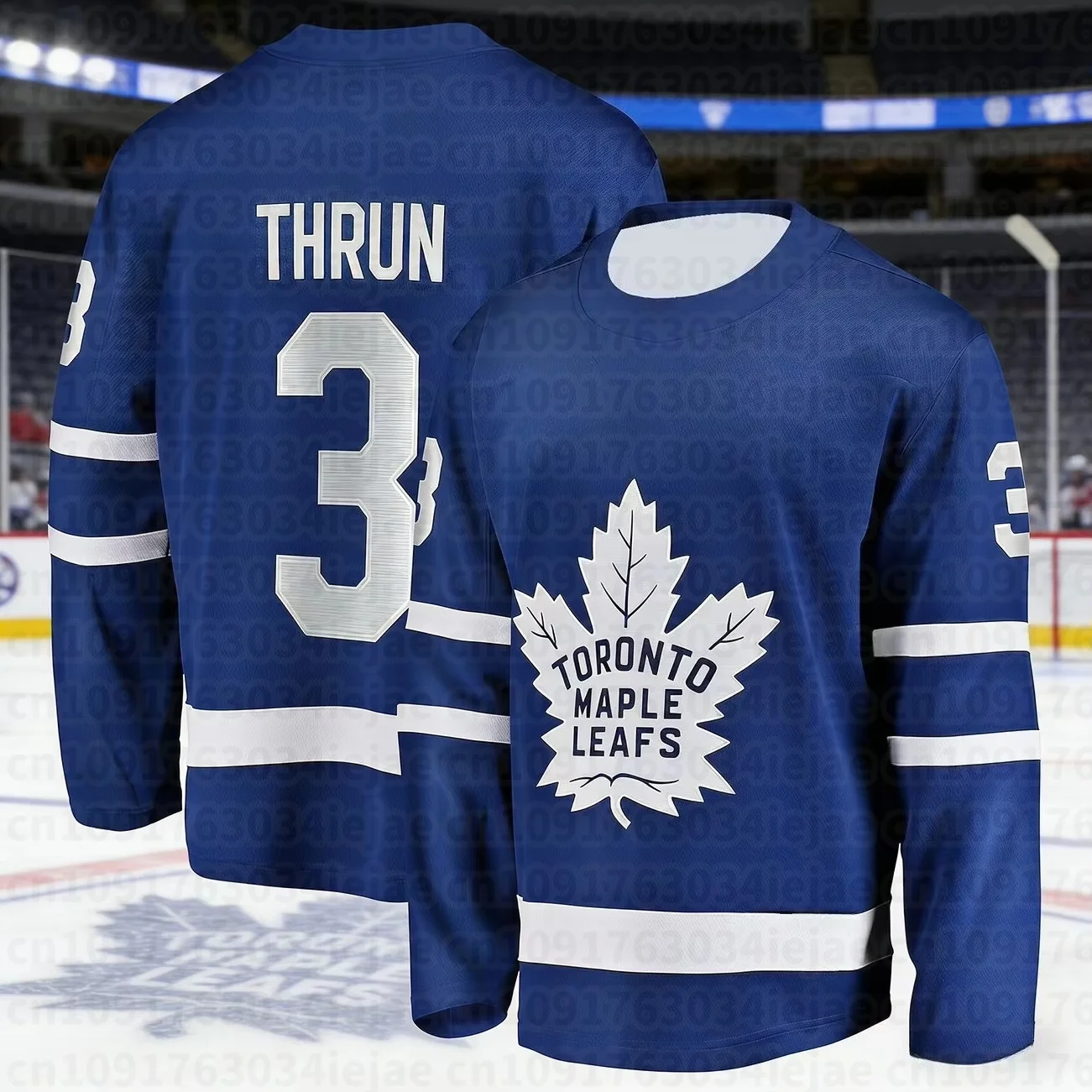 2026 Herren Neues Toronto Eishockey-Trainings-Trikot mit 3D-Druck, Atmungsaktiv, Feuchtigkeitsableitendes Langarm-T-Shirt für Kinder – Detail 15