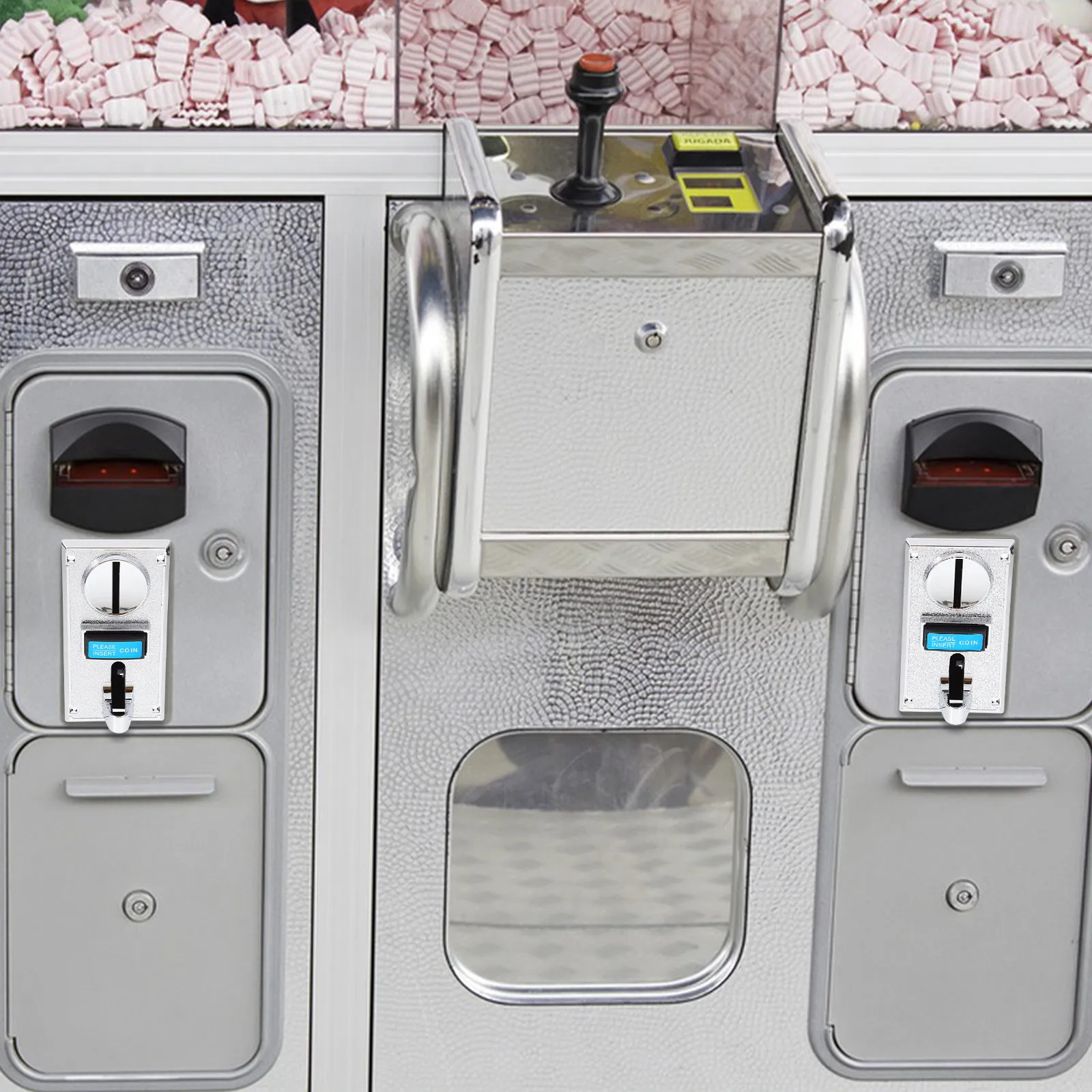 Roll Down Electronic Multi Coin Selector Accurate Reliable Recognition for Vending Machine Arcade Game Washing Machine Use