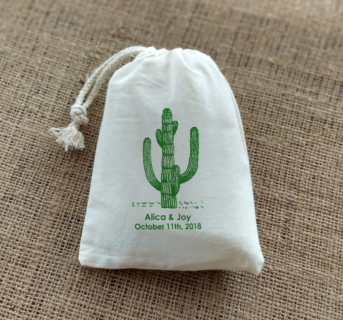 20 PCS Cactus Welcome Bag-Desert Bachelorette Party Bag-Cactus Wedding Welcome Bag-Desert Wedding Welcome Bag-Destination weddin