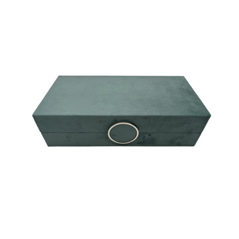 صندوق منظم المجوهرات الجلدية صناديق تخزين المجوهرات الكبيرة بالجملة قلادة حلقة حالات السفر أقراط سوار