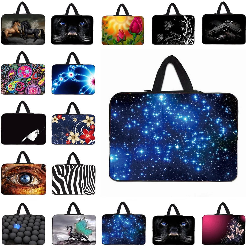 Neoprene Case For Macbook Air Pro 13 16 M3 M4 14 15 Laptop Chromebook Bag Cover Funda For Lenovo Legion Go 15.6 Surface Pro 5 12